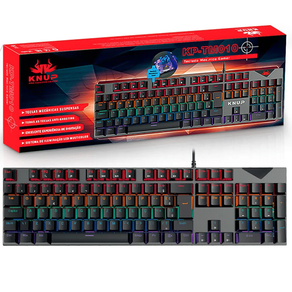 Teclado Mecânico RGB